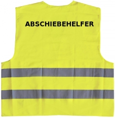 Abschiebehelfer Warnweste