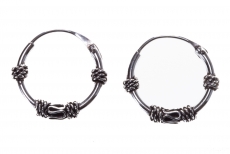Arica - Hoops (earrings in silver)