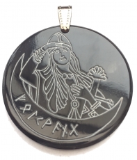 Amulet Freya (Pendant from horn)