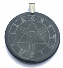 All-seeing eye (Pendant from horn)
