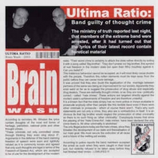 Ultima Ratio - Brain Wash CD