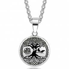 World Tree - Tree of Life (Pendant in Silver)