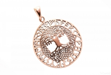 Celtic Tree of Life - Baruna (Pendant in Bronze)