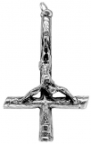 Inverted Cross (Pendant in Silver)