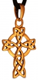 Kleiner Keltenkreuz - Cailin (Kettenanhnger in Bronze)