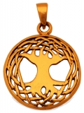 Weltenesche - Coira (Kettenanhnger in Bronze)