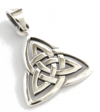 Trinity - keltischer Knoten (Kettenanhnger in Silber)