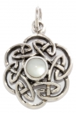 Nuada - Celtic knot pearl (Pendant in silver)