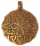 Large Celtic Knot Syanna (Pendant in Bronze)