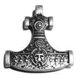 Hiddensee Hammer (Kettenanhnger in Altsilber)