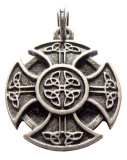 Cross of the Celts (Pendant in antiqued silver)