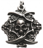 Pirates of the Caribbean (Pendant in antiqued silver)