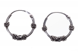 Arica - Hoops (earrings in silver)