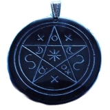 Shadow Pentagram (Pendant from horn)