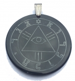 All-seeing eye (Pendant from horn)