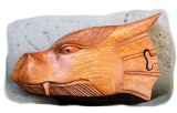 Drachenkopf - Falor (Schmuckdose aus Holz)
