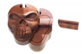 Skull (wooden jewelry box)