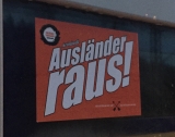 Auslnder raus! (50x Propaganda Aufkleber)