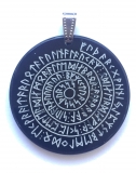 Runespirale (Pendant from horn)