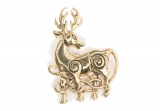 Dwalin - Celtic Deer (Pendant in Bronze)