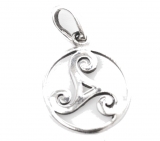 Rina - Celtic Triskele (Pendant in silver)