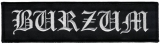 Burzum - Logo (Aufnher)